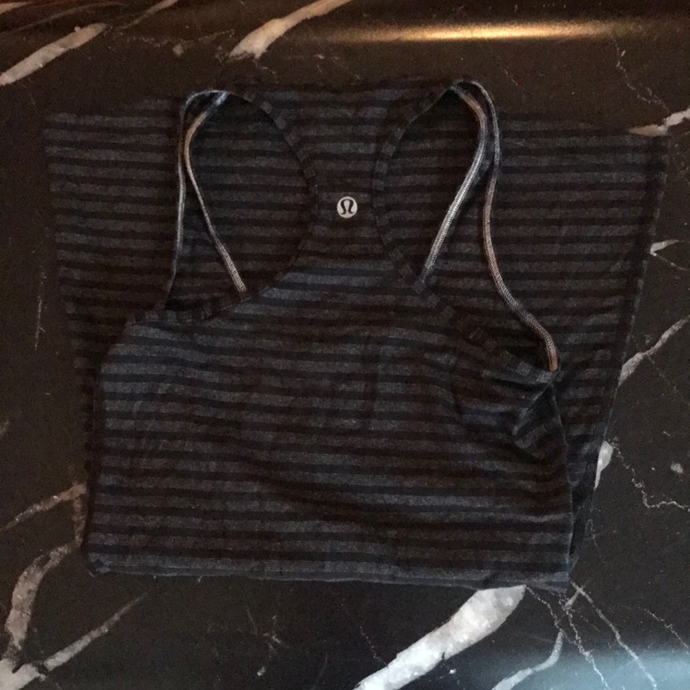 Lululemon striped tank